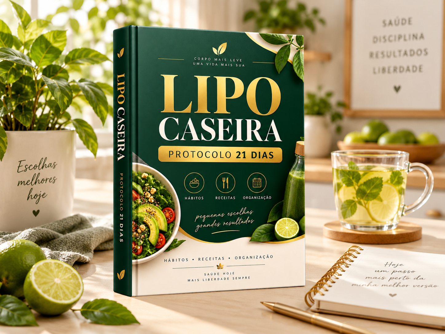 Lipo Caseira - protocolo digital de 21 dias